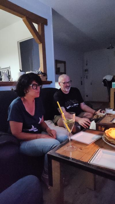 Anniversaire Katy chez Vincent et Mika